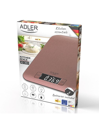 Waga Kuchenna Adler Ad 3183C Miedź