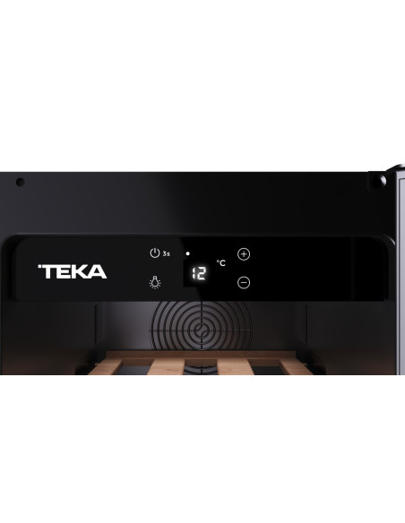 Teka 113610004 Chłodziarka Do Wina Termoelektryczna Chłodziarka Do Wina Wbudowany Czarny 20 Butel.