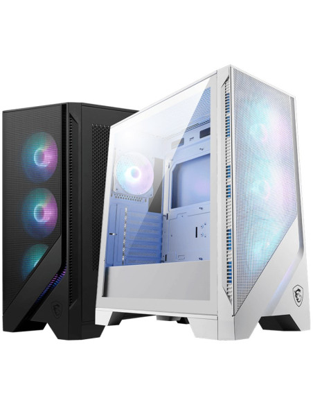 Msi Mag Forge 320R Airflow Micro Tower Biały