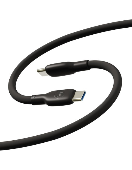 Motorola Silicone Cable C-C 5A 2M, Black