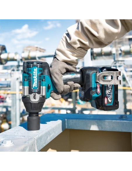 Makita Tw008Gm201 Wkrętak Zasilany/Zakrętark Udarowy Czarny, Niebieski