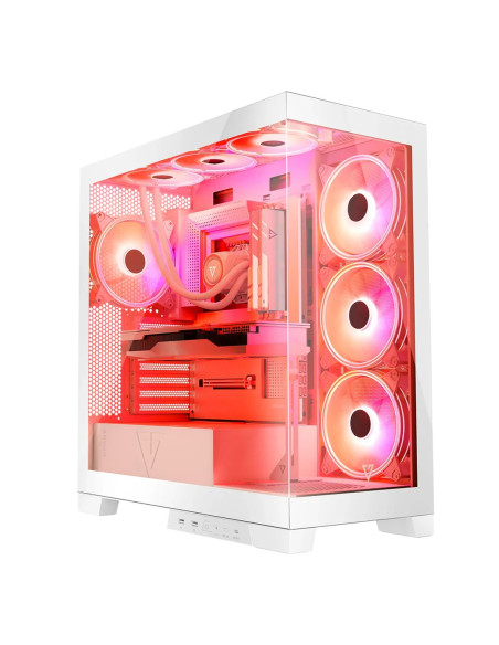 Modecom Obudowa Volcno Space Apex Argb Midi White