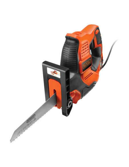 Black & Decker Rs890K-Qs Piła Szablasta 2700 Spm 500 W Czarny, Pomarańczowy