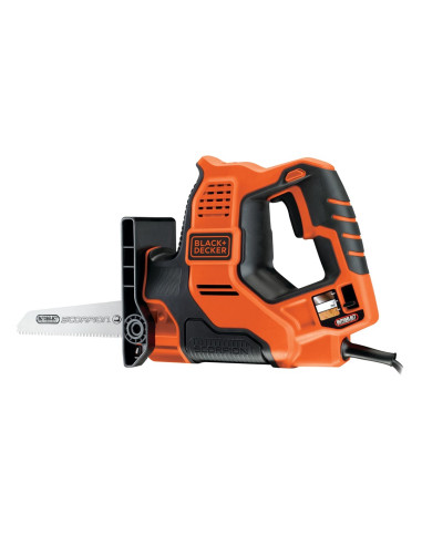 Black & Decker Rs890K-Qs Piła Szablasta 2700 Spm 500 W Czarny, Pomarańczowy