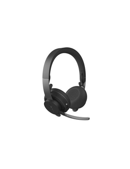 Logitech Zone Zestaw Słuchawkowy Bezprzewodowy Opaska Na Głowę Biuro/Centrum Telefoniczne Bluetooth Grafitowy