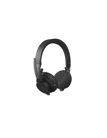 Logitech Zone Zestaw Słuchawkowy Bezprzewodowy Opaska Na Głowę Biuro/Centrum Telefoniczne Bluetooth Grafitowy