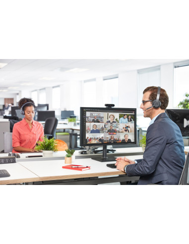 Logitech Zone Zestaw Słuchawkowy Bezprzewodowy Opaska Na Głowę Biuro/Centrum Telefoniczne Bluetooth Grafitowy