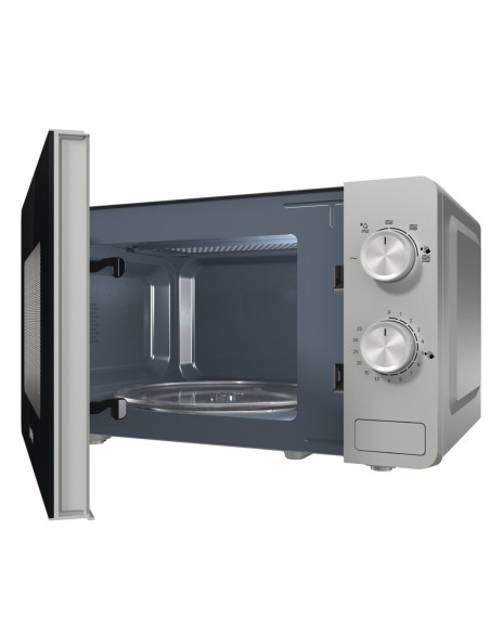 Gorenje Mo20E1S Czarny, Stal Nierdzewna Mikrofalówka Solo Poza Zakresem 20 L 800 W