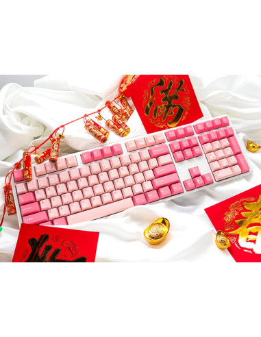 Ducky One 3 Klawiatura Gaming Usb Qwerty Angielski Różowy