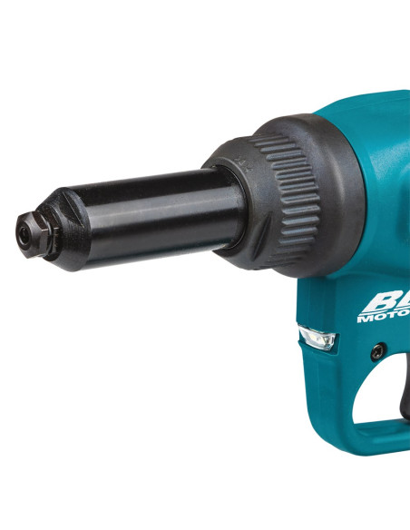 Makita Drv250Z Narzędzie Do Nitów Mechanicznych Czarny, Niebieski 2.4,3.2,4,4.8,6 Mm 20 Kn