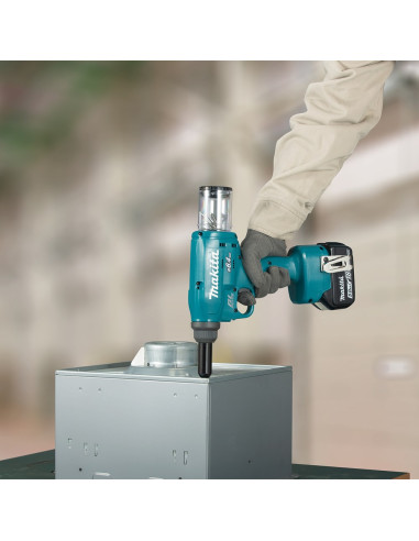 Makita Drv250Z Narzędzie Do Nitów Mechanicznych Czarny, Niebieski 2.4,3.2,4,4.8,6 Mm 20 Kn