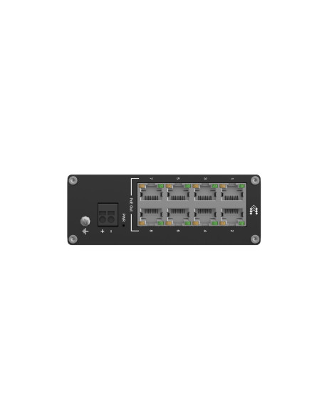 Teltonika Networks Tsw040 8-Port Poe+ Switch Nie Zarządzany Fast Ethernet (10/100) Obsługa Poe Czarny