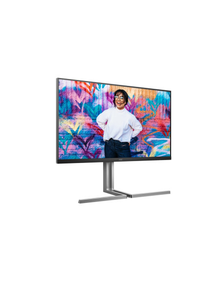 Aoc U32U3Cv Monitor Komputerowy 80 Cm (31.5") 3840 X 2160 Px 4K Ultra Hd Lcd Czarny