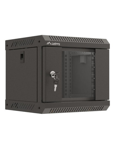 Lanberg Wf11-3304-10B Stojak 4U Szafa Wisząca Czarny