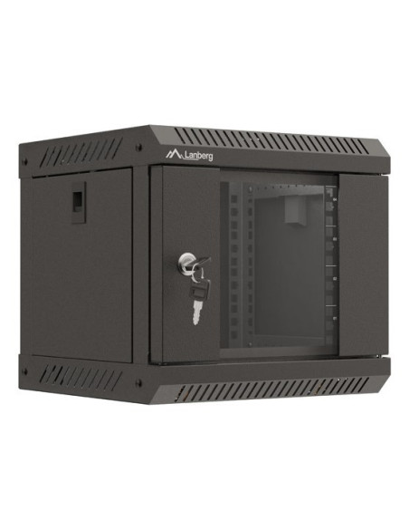Lanberg Wf11-3304-10B Stojak 4U Szafa Wisząca Czarny