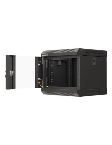 Lanberg Wf11-3304-10B Stojak 4U Szafa Wisząca Czarny