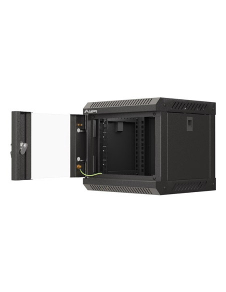 Lanberg Wf11-3304-10B Stojak 4U Szafa Wisząca Czarny