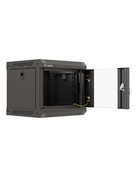 Lanberg Wf11-3304-10B Stojak 4U Szafa Wisząca Czarny