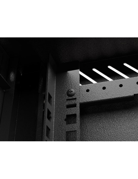 Lanberg Wf11-3304-10B Stojak 4U Szafa Wisząca Czarny