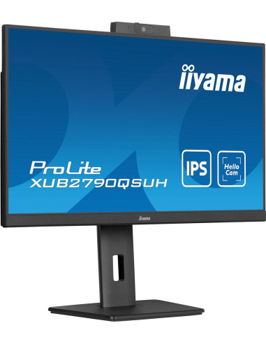 Iiyama Prolite Xub2790Qsuh-B1 Monitor Komputerowy 68,6 Cm (27") 2560 X 1440 Px 4K Ultra Hd Led Czarny