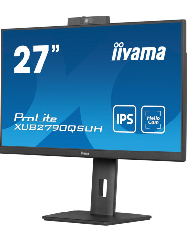 Iiyama Prolite Xub2790Qsuh-B1 Monitor Komputerowy 68,6 Cm (27") 2560 X 1440 Px 4K Ultra Hd Led Czarny