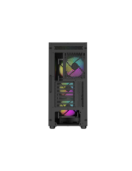 Natec Obudowa Gamingowa Genesis Diaxid 605 Argb Midi Tower Usb-C Z Oknem Czarna