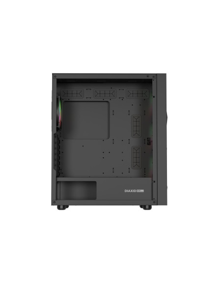 Natec Obudowa Gamingowa Genesis Diaxid 605 Argb Midi Tower Usb-C Z Oknem Czarna