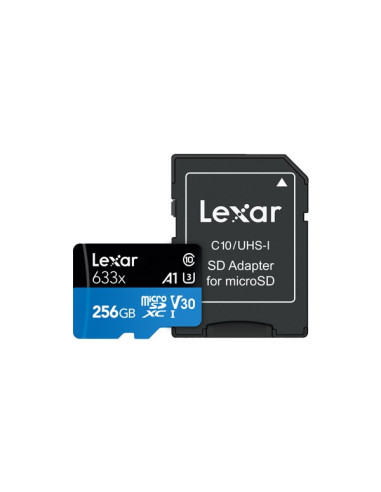 Lexar 633X 256 Gb Microsdxc Uhs-I Klasa 10