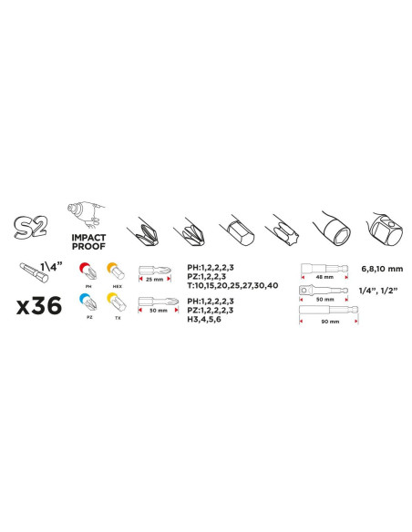 Graphite 56H560 Końcówka Wkrętakowa