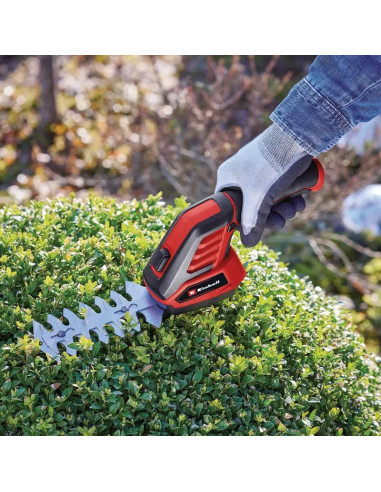 Einhell Gc-Cg 3,6/70 Li Akumulatorowe Nożyce Do Trawy 7 Cm 3,6 V Litowo-Jonowa (Li-Ion) Aluminium, Czarny, Czerwony