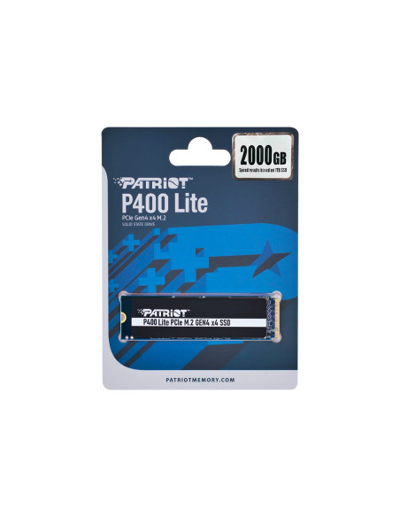 Dysk Ssd Patriot P400 Lite 2Tb M.2 2280 Pci-E X4 Gen4 Nvme (P400Lp2Kgm28H)