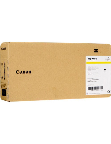 Canon Pfi-707Y Nabój Z Tuszem Oryginalny Żółty