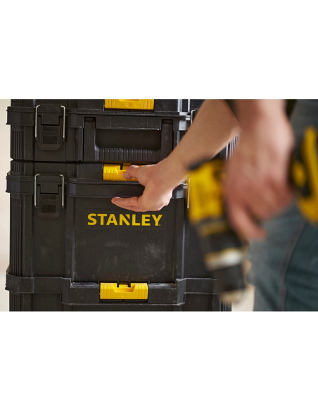 Stanley Stst83319-1 Walizka/ Torba Pokrowiec W Typie Walizki Na Naóżkach Czarny, Żółty