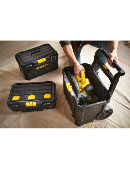 Stanley Stst83319-1 Walizka/ Torba Pokrowiec W Typie Walizki Na Naóżkach Czarny, Żółty