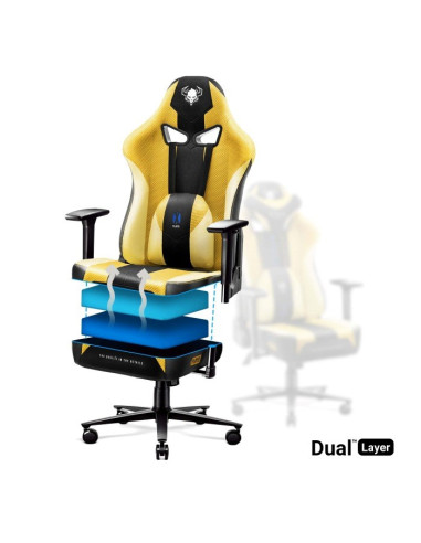 Fotel Gamingowy Diablo X-Player 2.0 Dark Sunflower King Fotel