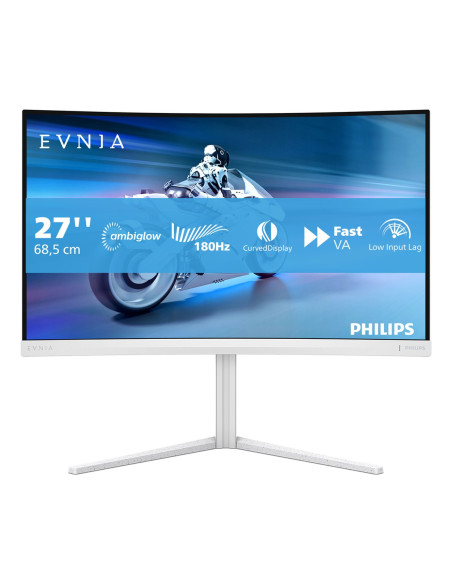 Philips Evnia 5000 27M2C5201L/00 Led Display 68,6 Cm (27") 1920 X 1080 Px Full Hd Lcd Biały
