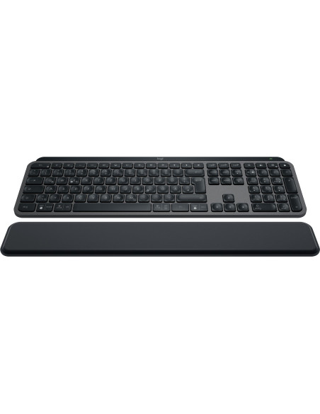 Logitech Mx Keys S Klawiatura Biuro Rf Wireless + Bluetooth Qwertz Niemiecki Grafitowy