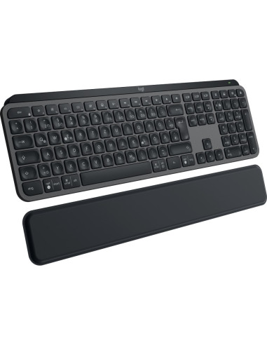 Logitech Mx Keys S Klawiatura Biuro Rf Wireless + Bluetooth Qwertz Niemiecki Grafitowy