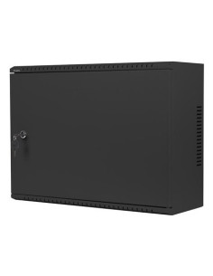 Szafa Instalacyjna Rack Wisząca 19" 4U+3U 540X200 Niskoprofilowa Czarna Lanberg (Złożona) 2