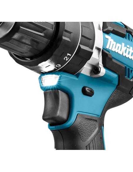 Makita Dhp484 2000 Rpm Czarny, Niebieski