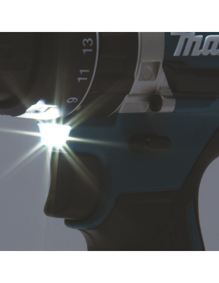 Makita Dhp484 2000 Rpm Czarny, Niebieski