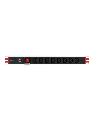 Techly I-Case Strip-813T Części Do Stojaków Listwa Zasilająca