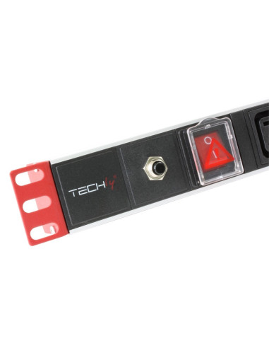 Techly I-Case Strip-813T Części Do Stojaków Listwa Zasilająca