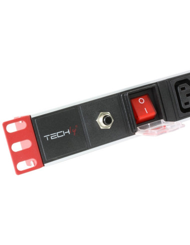 Techly I-Case Strip-813T Części Do Stojaków Listwa Zasilająca