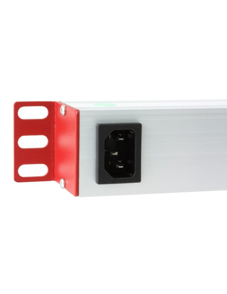 Techly I-Case Strip-813T Części Do Stojaków Listwa Zasilająca