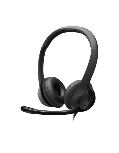 Logitech H390 Zestaw Słuchawkowy Przewodowa Opaska Na Głowę Biuro/Centrum Telefoniczne Usb Typu-A Czarny