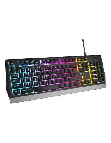 Genesis Rhod 300 Rgb Klawiatura Gaming Usb Czarny