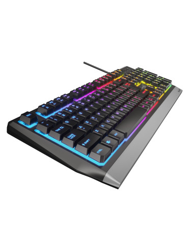 Genesis Rhod 300 Rgb Klawiatura Gaming Usb Czarny