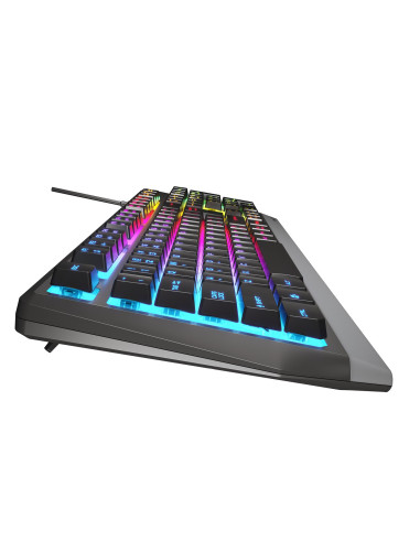 Genesis Rhod 300 Rgb Klawiatura Gaming Usb Czarny
