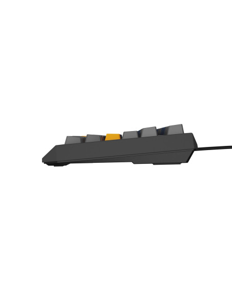 Genesis Thor 230 Tkl Klawiatura Gaming Usb + Rf Wireless + Bluetooth Qwerty Czarny, Niebieski, Szary, Pomarańczowy